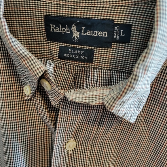 Men's Ralph Lauren shirt size Large - Picture 3 of 4